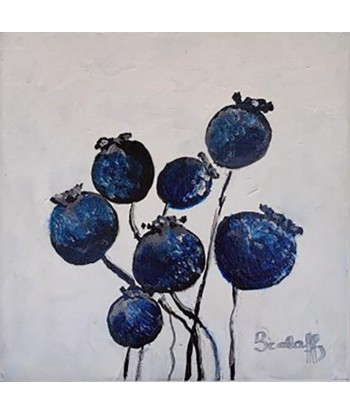 BEALAFF-GIROTTO Béa - Papaver 1 (tableau, encre/carton entoié) Venez acheter