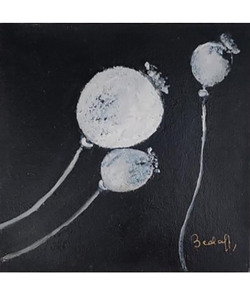 BEALAFF-GIROTTO Béa - Papaver 2 (tableau, encre/carton entoilé) pour bénéficier 