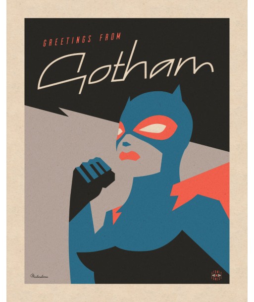 Affiche déco 'Gotham' Livraison rapide