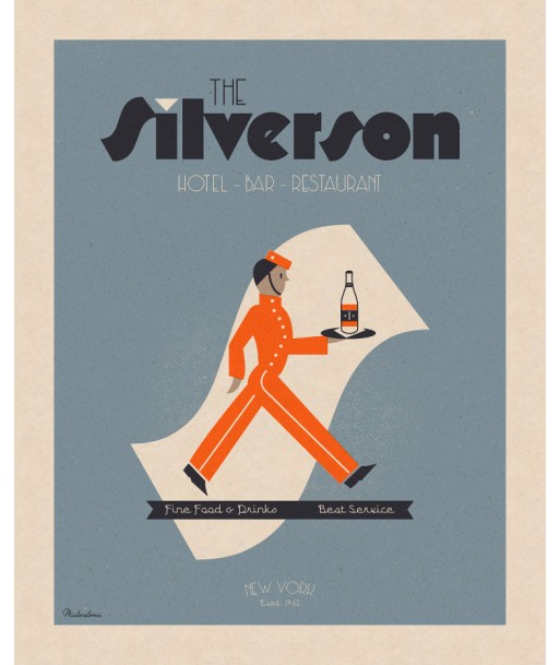 Affiche déco 'The Silverson' d'Europe débarque