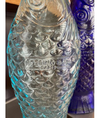 Lot de 2 carafes 'Fish & Fish' 1 L (bleu cobalt et bleu translucide) - remise 10% Toutes les collections ici