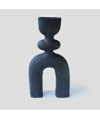 Grand Vase Haniwa Black II Venez acheter