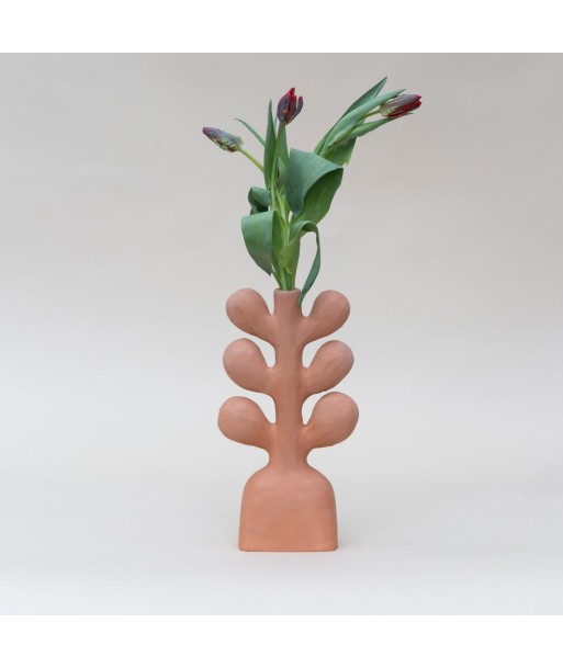 Vase Leaf terra cotta commande en ligne