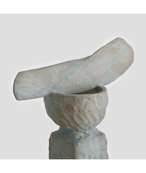 Vase marbré bleu l'achat 