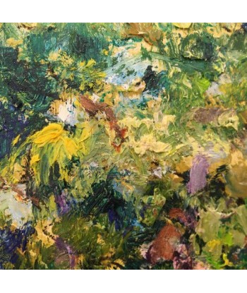 Ellen GEERTS : Jardin 2 - Rosmarin (Tableau, huile sur bois) 50-70% off 