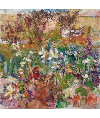 Ellen GEERTS : Jardin 3 - Rucola (Tableau, huile sur bois) pas chere