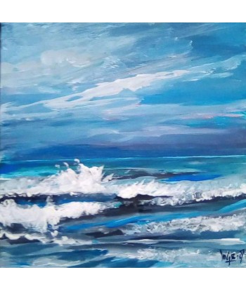 INGRID - Marine 3 (tableau, Acrylique / toile) Venez découvrir notre 