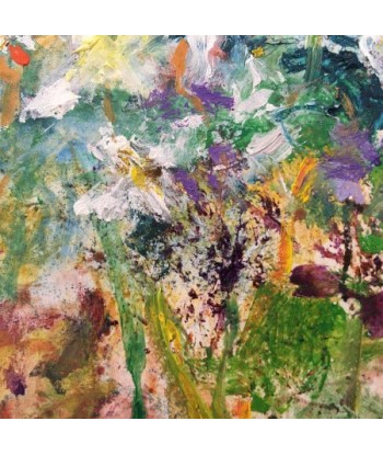 Ellen GEERTS : Jardin 3 - Rucola (Tableau, huile sur bois) pas chere