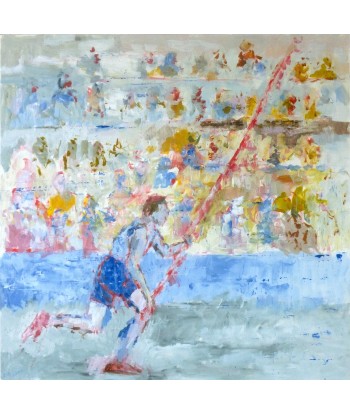 LANZI  Arno : Olympiades 13 (Tableau, acrylique sur toile) l'évolution des habitudes 