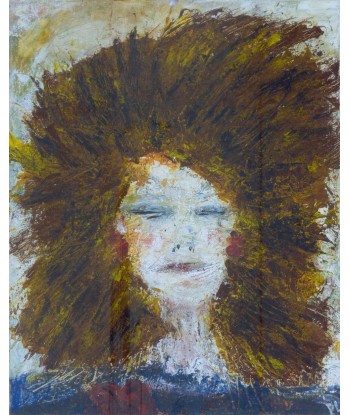 LANZI Paola - Portrait 4, tableau, Acrylique sur toile Fin de série