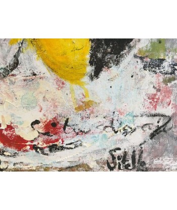 SITELLE - Vénus en jaune (tableau, Acrylique / toile) prix pour 