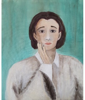 LALLEMENT Martine - Perplexité (tableau, Acrylique / toile) livraison et retour toujours gratuits