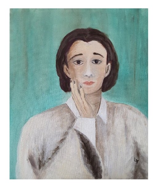 LALLEMENT Martine - Perplexité (tableau, Acrylique / toile) livraison et retour toujours gratuits