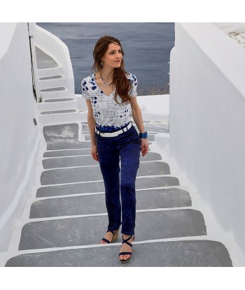 LE PANTALON | SE PERDRE DANS LE BLEU Voir les baskets