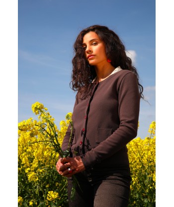 LE CARDIGAN TRICOTÉ | LES HERBES FOLLES shop