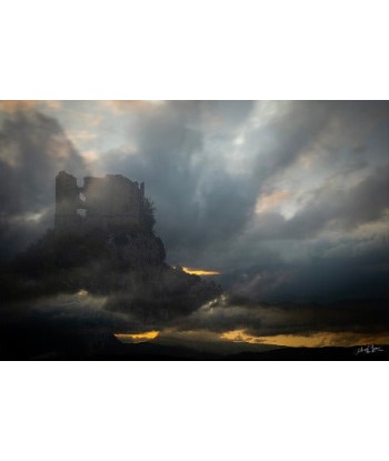 MAZARÉ Edouard - Les ruines de Soyans (Photographie) est présent 