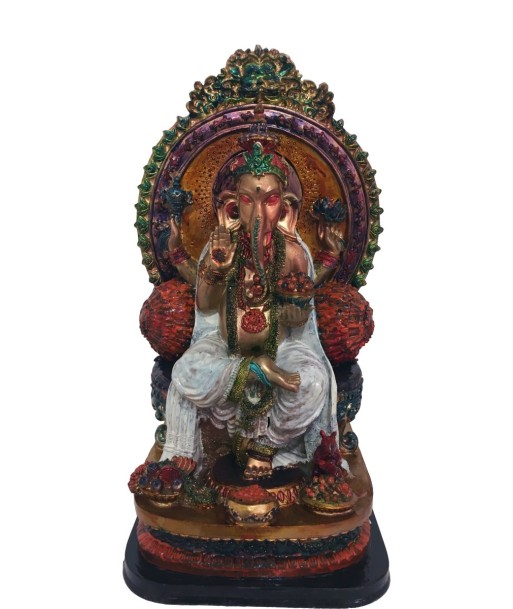 NARBONNE Michel - Ganesh (peinture sur résine ) livraison gratuite