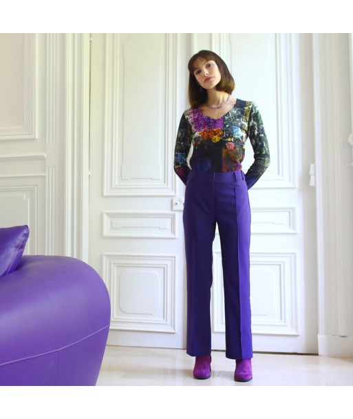 LE PANTALON | COULEUR POURPRE de technologie