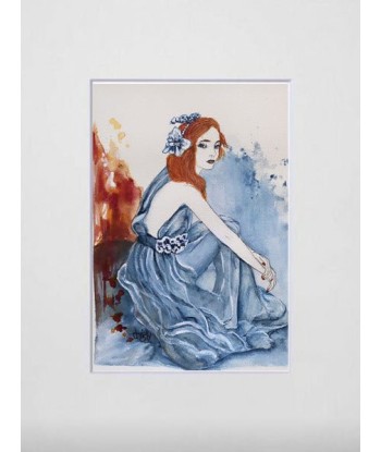 CHRISTY - Porcelaine  (tableau, Aquarelle/papier) sur le site 