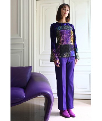 LE PANTALON | COULEUR POURPRE de technologie