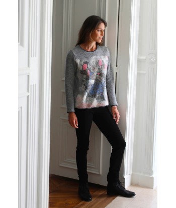 LE PULL IMPRIMÉ | LUMINESCENCE pas cher 