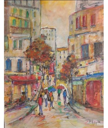 Patrice LAYRE - Coin de rue (tableau, Peinture Aquarelle) l'achat 