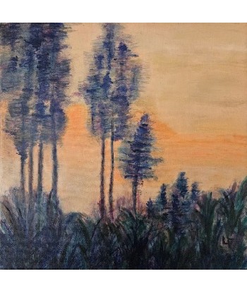 LALLEMENT Martine - La forêt (tableau, acrylique / toile) en ligne